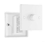 Vibsky Variateur d'intensité rotatif LED 12-24 V, pour éclairage PWM RV | Variation d'intensité fluide de 3 à 100 %, compatible LED/halogène, économie d'énergie, pour une construction PC durable