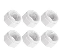 Vibsky Zodiac 180 280 380 Kit de réparation pour nettoyeur de piscine Blanc D20 pivotant et écrou de tuyau D15