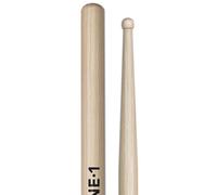 Vic Firth American Classic® Series - Baguettes de Batterie - NE1 - Mike Johnson - Hickory Américain de Première Qualité - Olive en Bois
