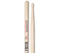 Vic Firth American Classic 5BDG DoubleGlaze Baguettes, Double Couche de Finition en Laque, Bout en Bois