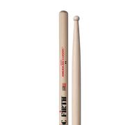 Vic Firth Baguettes de batterie F1 Fusion American Classic Hickory Bout en bois