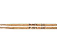 Vic Firth - American Classic® Série Terra Baguettes Batterie 7AT - American Hickory - Pointe de bois - Paquet de 4 paires