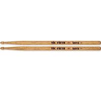 VIC FIRTH Baguette pour batterie American Classic Terra 5A, olive en bois teardrop 5AT