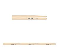 Vic Firth NOVA 5A Baguettes, Bout en Bois (Lot de 4)