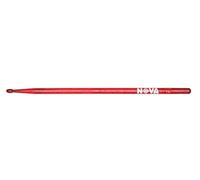 Vic Firth NOVA 7A Baguettes, Bout en Bois, Rouge