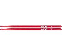 Vic Firth NOVA 2B Baguettes, Bout en Bois, Rouge