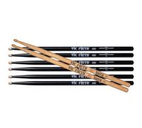VIC FIRTH P5AB.3-5AT.1 American Classic Pack 3 x 5AB + 1 x 5AT Baguette Batterie