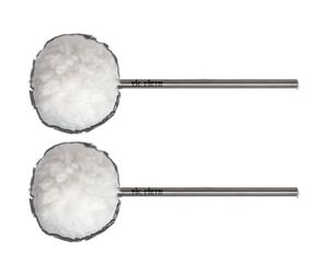 Vic Firth VicKick3 Mailloches pour Grosse Caisse, avec Tête Ovale, Coeur Medium en Feutre Couvert d’une Toison