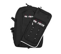 Vic Firth VicPack Sac à Dos Multi-Compartiment pour Batteur, Noir avec Logo