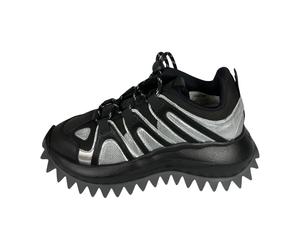 Vic Matié - Baskets Femme Argent-Noir Style Tendance - Femme - Chaussures - Multicolore - Taille: 36 EU