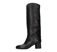 Vic Matié - Bottes à Talon Baron - Femme - Chaussures - Noir - Taille: 37 EU