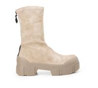 Vic Matié - Bottes Pinafore Metal - Femme - Chaussures - Beige - Taille: 36 EU