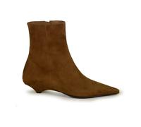 Vic Matié - Bottine élégante K20 Kitty en daim - Femme - Chaussures - Brun - Taille: 37 EU
