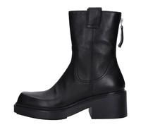 Vic Matié - Bottine en cuir - Femme - Chaussures - Noir - Taille: 38 EU