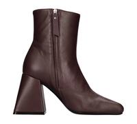 Vic Matié - Bottine minimaliste Ming en Bordeaux - Femme - Chaussures - Brun - Taille: 39 EU