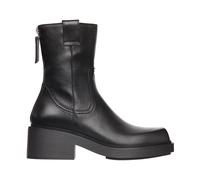 Vic Matié - Bottine Pampas en Cuir - Femme - Chaussures - Noir - Taille: 38 EU
