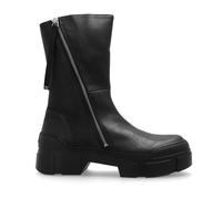 Vic Matié - Bottines à plateforme en cuir - Femme - Chaussures - Noir - Taille: 36 EU