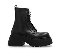 Vic Matié, Femme, Chaussures, Noir, Taille: 41 EU Bottes Rayées Noires