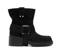 Vic Matié - Bottines à talon bloc bas - Femme - Chaussures - Noir - Taille: 39 1/2 EU