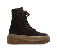Vic Matié - Chaussures à plateforme en daim - Femme - Chaussures - Brun - Taille: 38 EU