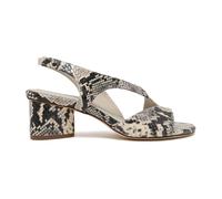 Vic Matié, Femme, Chaussures, Multicolore, Taille: 38 EU Sandales Slingback en Cuir Effet Python