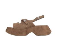 Vic Matié - Flat Sandales - Femme - Chaussures - Brun - Taille: 40 EU