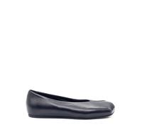Vic Matié - G34 Square - Ballerine plissée noire - Femme - Chaussures - Noir - Taille: 36 EU