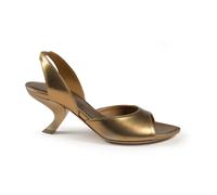 Vic Matié - High Heel Sandales - Femme - Chaussures - Jaune - Taille: 38 1/2 EU