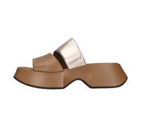 Vic Matié - Mules en cuir - Femme - Chaussures - Brun - Taille: 37 1/2 EU