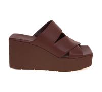 Vic Matié - Sandale compensée de voyage - Femme - Chaussures - Brun - Taille: 40 EU