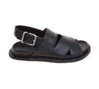 Vic Matié - Sandale plate - Femme - Chaussures - Noir - Taille: 37 EU