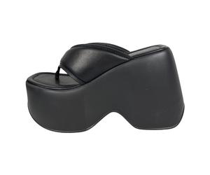 Vic Matié - Wedges - Femme - Chaussures - Noir - Taille: 38 EU