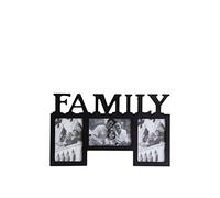 Vical Home Cadre Photo Triple Fam 10 x 15/15 x 10 Noir