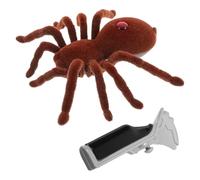 VICASKY 1 accessoire de farce kidna - Jouet pour l'extérieur - Attrape-araignée - Toys The Childe - Décoration d'Halloween - Marron clair