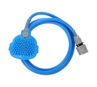 VICASKY 1 ensemble Animaux avec Brosse de Massage de Lavage pour Chiens avec Douchette et Tuyau PVC de Outil de Toilettage Pratique pour Bain Relaxant