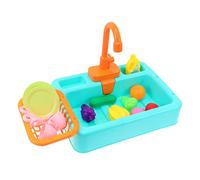 VICASKY 1 Ensemble Bain Automatique pour Oiseaux de Circulation Eau Batterie pour Petits Oiseaux de Portable