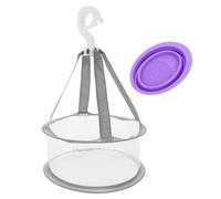 VICASKY 1 Ensemble Bol De Nettoyage De Brosse Se Maquiller Faire Le Ménage Brosse Nettoyant Pinceau De Maquillage Récipient Professionnel Nettoyeur En Tissu Violet,mauve