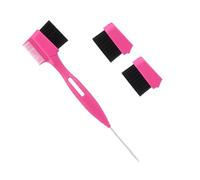 VICASKY 1 Ensemble Brosse à sourcils qui change Outil de sourcils débutants façonneur Mise en forme remplacement de la brosse à sourcils peigne de maquillage Laine de nylon Rosé