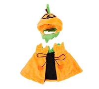 VICASKY 1 Ensemble Costume Halloween pour Animaux Ensemble Cape Réversible et Chapeau pour Chiens et Accessoires Festifs pour Photos et