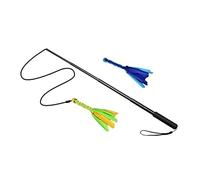 VICASKY 1 Ensemble de Teasing pour Chiens avec Corde Élastique et Têtes de Remplacement Interactif pour Intelligence de Votre Animal