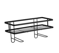 VICASKY 1 Ensemble Étagère de Rangement pour Rack de Stockage pour Réservoir WC Pratique pour Salle de Bains et Restreints Installation Stable Clous Capacité de Charge pour Hôtels et