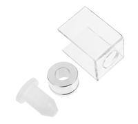 VICASKY 1 Ensemble moule à rouge à lèvres couleur durable fait maison moule à crème pour les lèvres fabrication de rouge à lèvres à la main Gel de silice Transparent