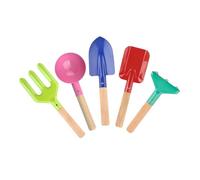 VICASKY 1 Ensemble Outil de Jardinage Truelle et Râteau pour Petits Jardiniers pour Creuser Transplanter et Entretenir