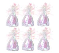 VICASKY 1 Ensemble Poids pour Ballons de Fête Réutilisable en PVC, | Bouquets D’hélium, Installation Simple, Usage Mariage et Shower, Aspect Vif, Bloc en Ciment