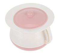 VICASKY 1 Ensemble Pot de Nuit Plastique avec Couvercle pour Garçon Fille et Adultes Urinal Portable Pratique pour Personnes Âgées et Malades Thérmos Rose