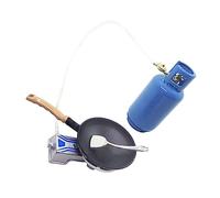 VICASKY 1 ensemble Simulation d'un réservoir à gaz Pots et poêles de maison de poupée Accessoires de cuisine pour maison de poupée Cuisinière Cuisine Faites comme si vous étiez en alliage de vaisselle