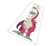 VICASKY 1 Feuille Autocollants De Taille Pour Enfants Miroir De Courbe De Croissance Règle De Hauteur De Dessin Pour Enfants Autocollant Enfant Sticker Mural La Chambre Des Enfants Pvc