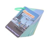 VICASKY 1 jeu de cartes d'apprentissage pour le développement cognitif - Compact et léger pour les déplacements - Matériel d'accompagnement pour les parents - Favorise le transport