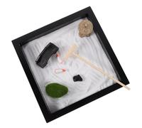VICASKY 1 Jeu de décoration d'intérieur pour Jardin Zen pour Le Bureau, la, Le Yoga, Les modèles de Jardin Zen, rochers de Jardin, bac à Sable pour Le Bureau, Ensemble de Jardin