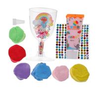 VICASKY 1 jeu de jouets créatifs pour enfants - Outils de sculpture - Pâte à modeler pour les tout-petits - Jouet amusant - Matériau de bricolage - Argile